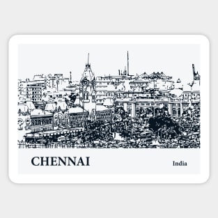 Chennai - India Sticker